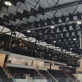 Hi-NRC Feltboard Baffle Installation - Black Baffles