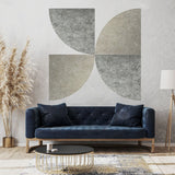 Hi-NRC Feltboard Shapes Acoustic Panesl - Quarter Cirlces
