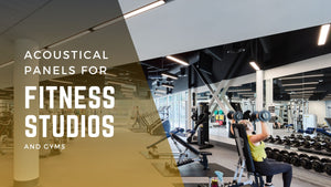 Acoustic Panels for Fitness Studios and Gyms