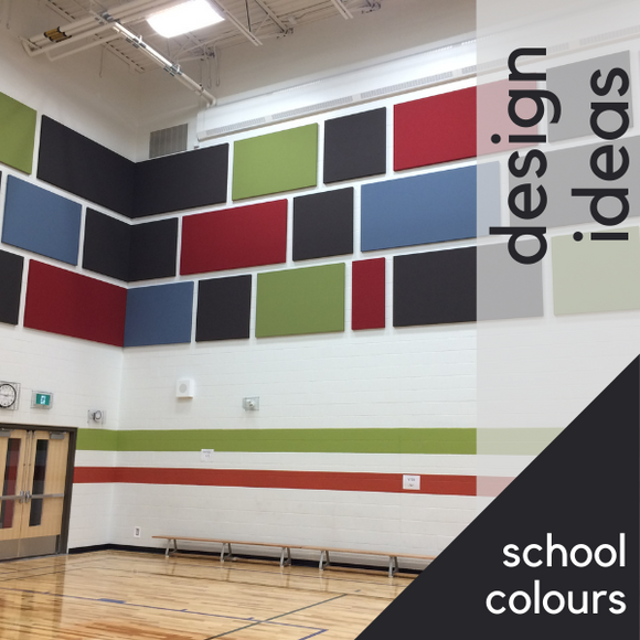 School Gymnasiums: Acoustic Panel Colour Options