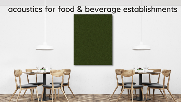 Acoustic Treatment for Food & Beverage Providers: Restaurants, Bars, and Cafes