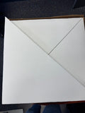 CLEARANCE: Acoustic Wall Panels - 2'x2'x2" Triangles": White (16 Panel Bundle)