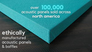 Over 100,00 Acoustic Panels Sold Across Canada and the United States of America